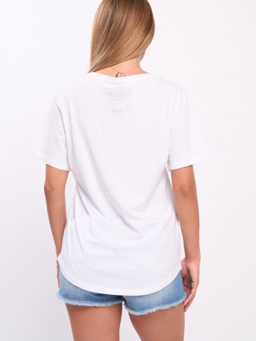 Timeout - Tricou dama cu imprimeu model - Img 4