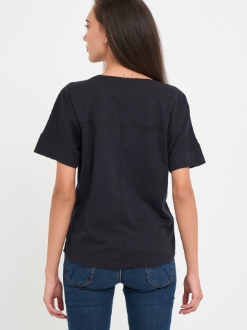 Timeout - Tricou dama cu imprimeu texturat - Img 5