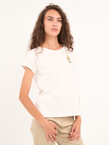 Timeout - Tricou dama cu maneca scurta si imprimeu grafic