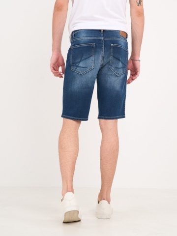 Kenvelo - Bermude barbat din denim cu aspect usor decolorat - Img 5