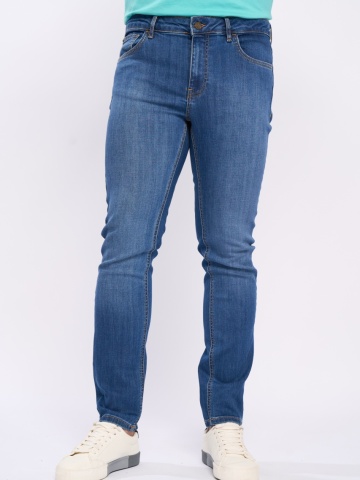 Kenvelo - Blugi barbat straight culoare usor uniforma
