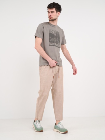 Kenvelo - Pantaloni lungi barbat de culoare uniforma - Img 9