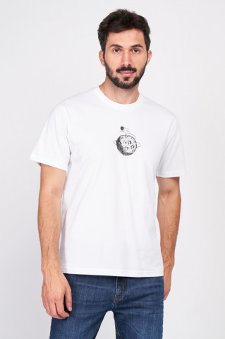 Kenvelo - Tricou barbat cu imprimeu astronaut
