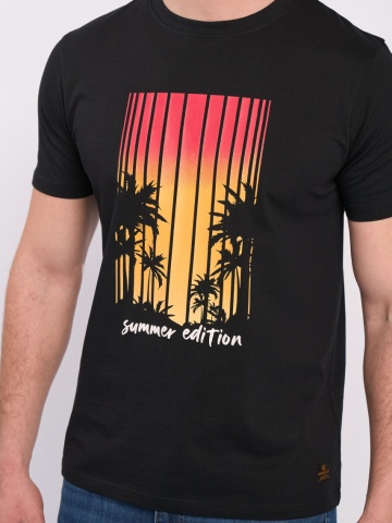 Kenvelo - Tricou barbat cu imprimeu model summer - Img 3