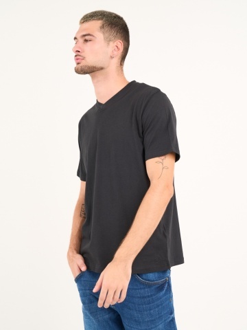 Kenvelo - Tricou barbat cu maneca scurta de culoare uniforma - Img 8