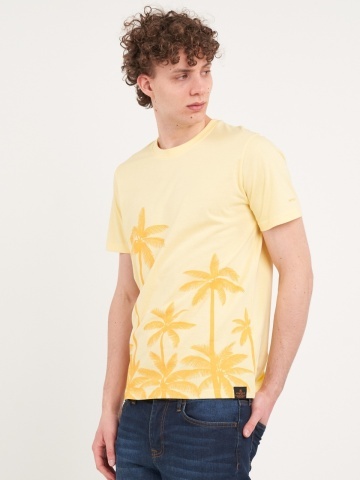 Kenvelo - Tricou barbat cu maneca scurta si imprimeu grafic - Img 6