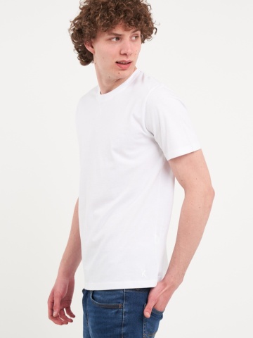 Kenvelo - Tricou barbat deculoare uniforma cu logo - Img 6
