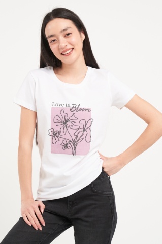 Kenvelo - Tricou dama cu imprimeu
