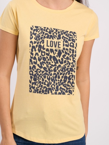 Kenvelo - Tricou maneca scurta de dama cu imprimeu text - Img 4