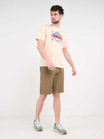 Lee Cooper - Bermude barbat de culoare uniforma cu buzunare - Img 10