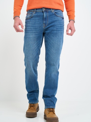 Lee Cooper - Blugi barbat regular cu aspect decolorat