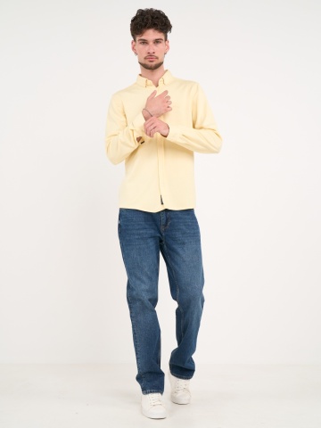 Lee Cooper - Blugi barbat regular cu aspect usor decolorat - Img 9