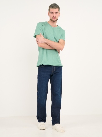 Lee Cooper - Blugi barbat regular de culoare uniforma - Img 12