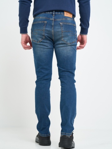 Lee Cooper - Blugi barbat slim cu aspect decolorat - Img 4