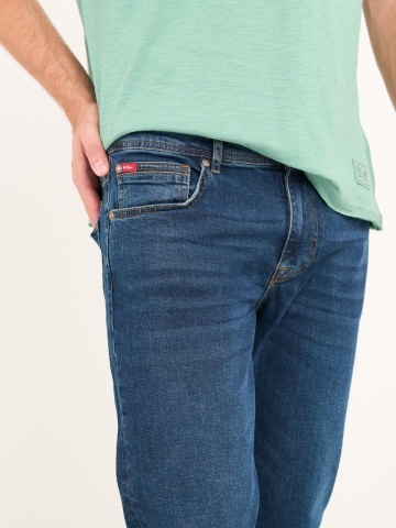 Lee Cooper - Blugi barbat straight de culoare inchisa - Img 5