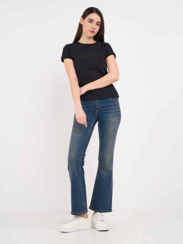 Lee Cooper - Blugi dama bootcut cu aspect decolorat - Img 8