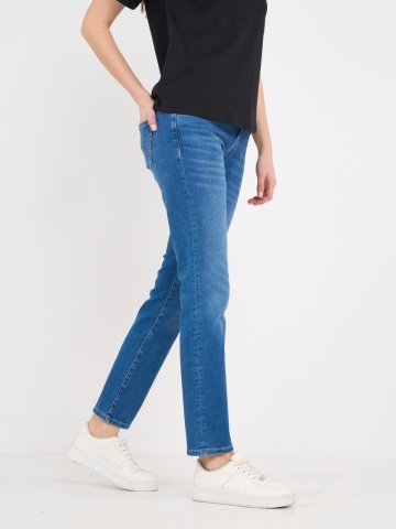 Lee Cooper - Blugi dama boyfriend cu aspect decolorat - Img 5