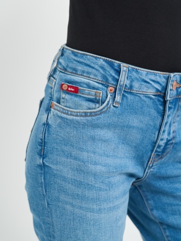 Lee Cooper - Blugi dama girlfriend culoare deschisa - Img 6