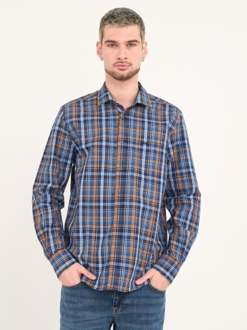 Lee Cooper - Camasa barbat cu maneca lunga si carouri