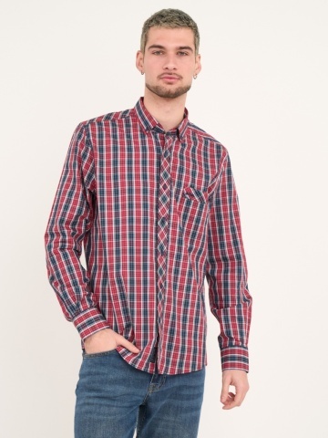 Lee Cooper - Camasa barbat cu maneca lunga si carouri