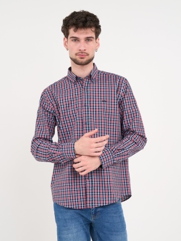 Lee Cooper - Camasa barbat cu maneca lunga si carouri