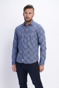 Lee Cooper - Camasa barbat cu maneca lunga si model imprimat