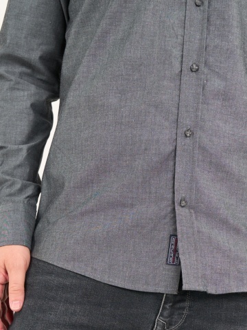 Lee Cooper - Camasa barbat maneca lunga de culoare uniforma - Img 3