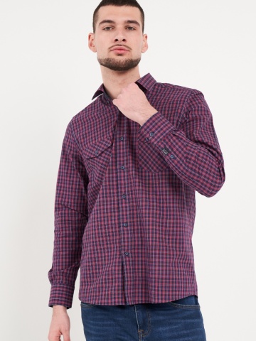 Lee Cooper - Camasa barbat regular cu buzunare aplicate