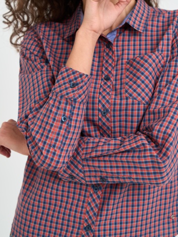 Lee Cooper - Camasa dama cu model in carouri mici - Img 2
