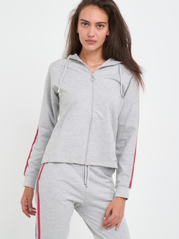 Lee Cooper - Hanorac dama cu model in dungi - Img 8