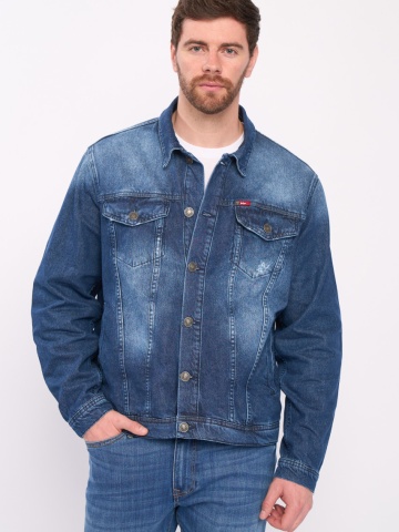 Lee Cooper - Jacheta barbat din denim cu buzunare