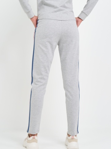 Lee Cooper - Pantaloni dama sport cu model in dungi - Img 6