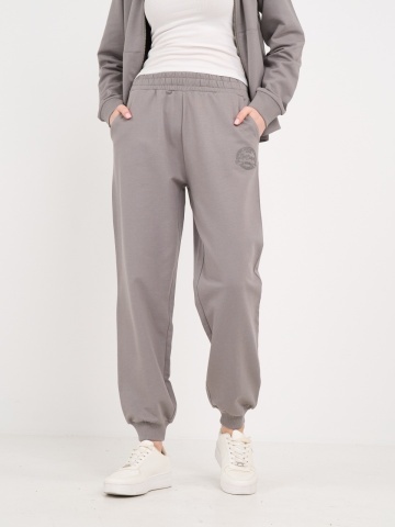 Lee Cooper - Pantaloni sport dama cu buzunare si logo aplicat - Img 7
