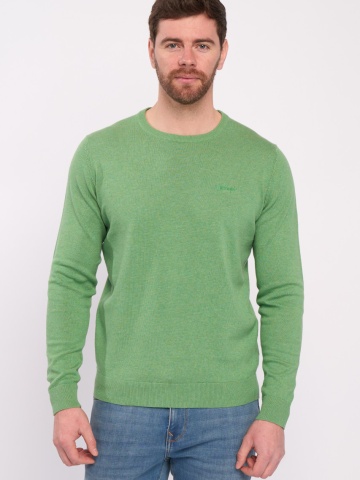 Lee Cooper - Pulover barbat maneca lunga de culoare uniforma cu logo
