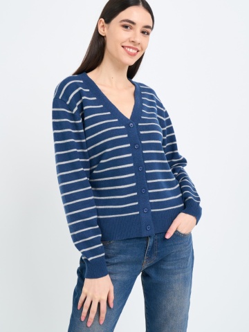 Lee Cooper - Pulover dama cu model in dungi - Img 7