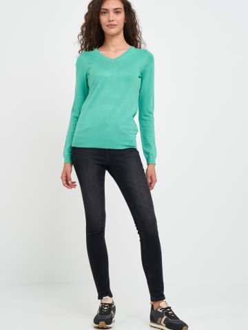 Lee Cooper - Pulover dama de culoare uniforma - Img 8