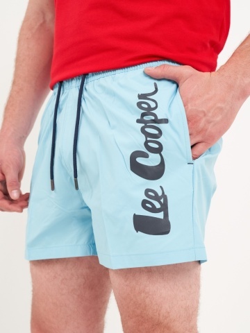 Lee Cooper - Sort de baie barbat cu buzunare si logo - Img 3