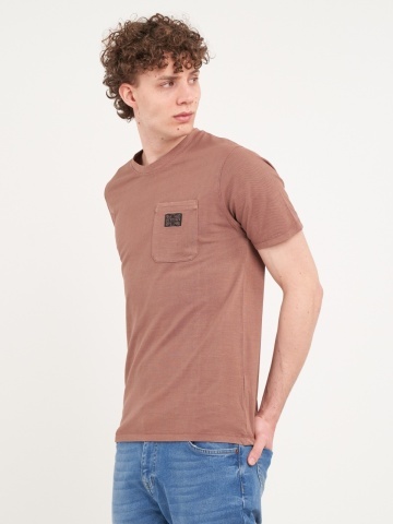 Lee Cooper - Tricou barbat cu buzunar si logo - Img 2