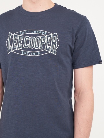 Lee Cooper - Tricou barbat cu imprimeu logo - Img 4
