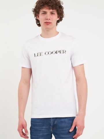 Lee Cooper - Tricou barbat cu imprimeu logo