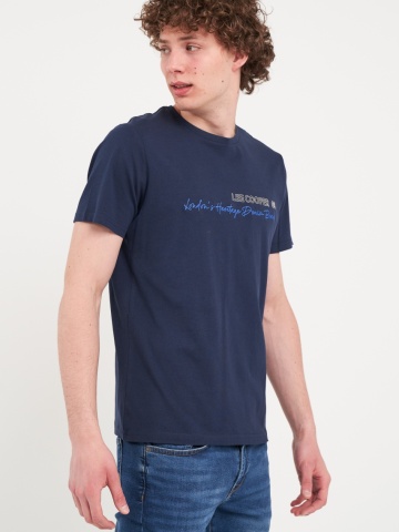 Lee Cooper - Tricou barbat cu imprimeu logo - Img 4