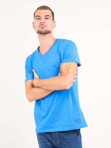 Lee Cooper - Tricou barbat cu maneca scurta de culoare uniforma - Img 7