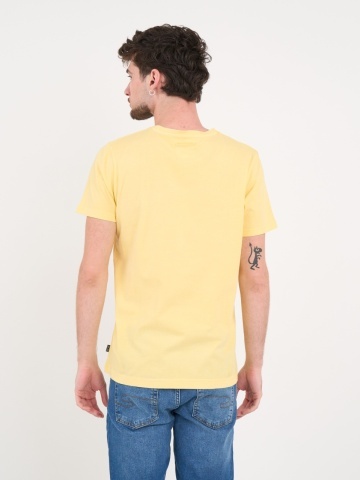 Lee Cooper - Tricou barbat cu maneca scurta de culoare uniforma - Img 3
