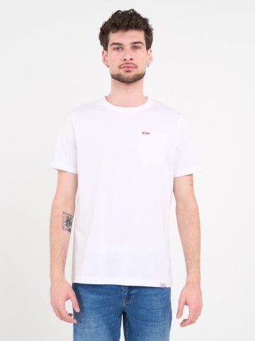 Lee Cooper - Tricou barbat cu maneca scurta si buzunar