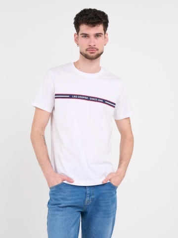 Lee Cooper - Tricou barbat cu maneca scurta si detalii grafice
