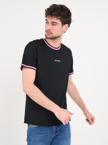 Lee Cooper - Tricou barbat cu maneca scurta si detalii logo - Img 5