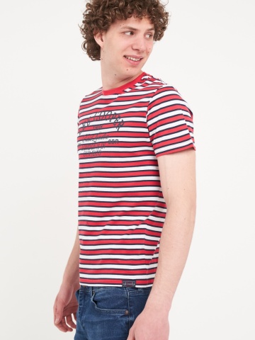 Lee Cooper - Tricou barbat cu model in dungi - Img 4