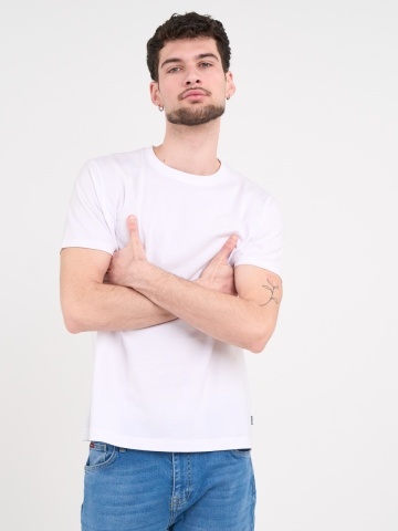 Lee Cooper - Tricou barbat de culoare uniforma cu detalii logo - Img 8