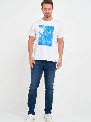 Lee Cooper - Tricou barbat maneca scurta cu detalii grafice - Img 7