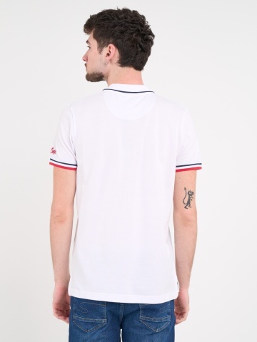 Lee Cooper - Tricou barbat polo cu detalii logo - Img 4